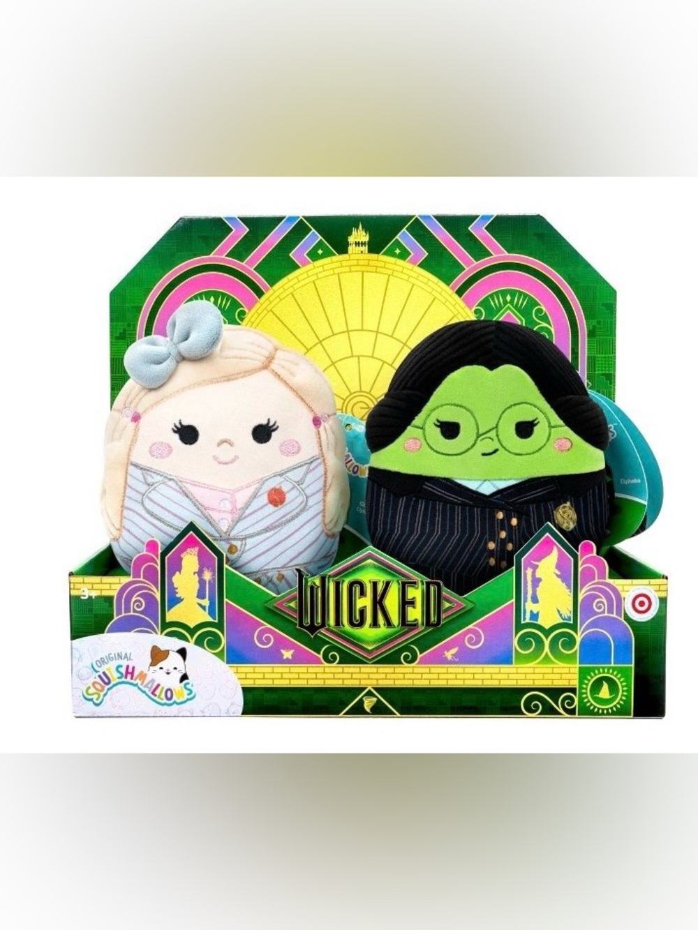 Squishmallows 5" Gershwin Elphaba & Glinda NWT